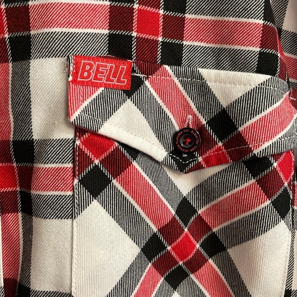 WOMEN'S BELL + DIXXON LONG SLEEVE FLANNEL SHIRT XL - Picture 2 of 4